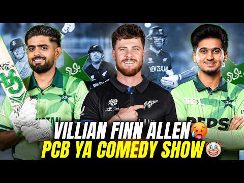 Finn Allen 33-Ball 100! 🤯 NZ Destroy SA | Babar Azam Dropped 😱 | Pakistan Comedy Board 🤡