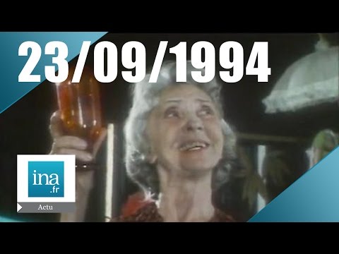 8 p.m. France 2, September 23, 1994 - Madeleine Renaud is dead | INA Archive
