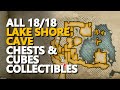 All Lake Shore Cave Collectibles One Piece Odyssey Chests Cube Fragments