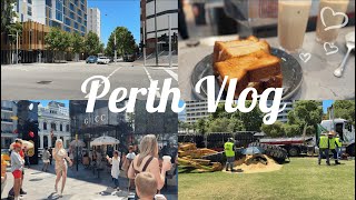 パースVlog~土曜日のお昼のお散歩編~