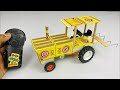 How To Make Tractor Matches Box Remote Control