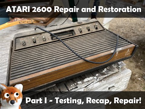 Flea market find Atari 2600 - Repair and Restoration - Part 1