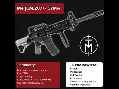M4 (CM.207) FIRMY CYMA - TANIEMILITARIA.PL