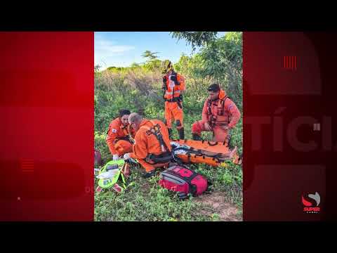 Minas Gerais: bombeiros resgatam idoso desaparecido há sete dias