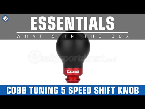 Cobb 5-speed Subaru Shift Knob- Whats in the Box?