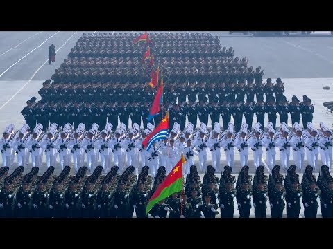 Full video: March-past of China's V-Day parade