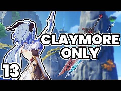 This Story Quest ALMOST ENDED my CLAYMORES ONLY CHALLENGE! (Genshin Impact Claymores Only)