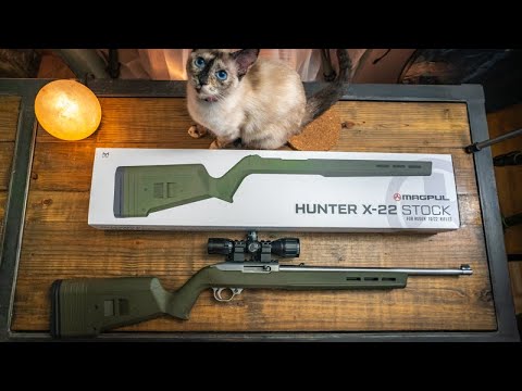 X22 Magpul Stock OD Green Ruger 1022