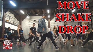 &quot;MOVE SHAKE DROP&quot; (Remix) - DJ Laz Ft. Flo Rida, Casely, Pitbull | James Deane Choreography