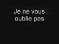 Celine Dion Je Ne Vous Oublie Pas Flv360p