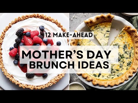 12 Make-Ahead Mother's Day Brunch Ideas  #sharpaspirant #mothersday2025