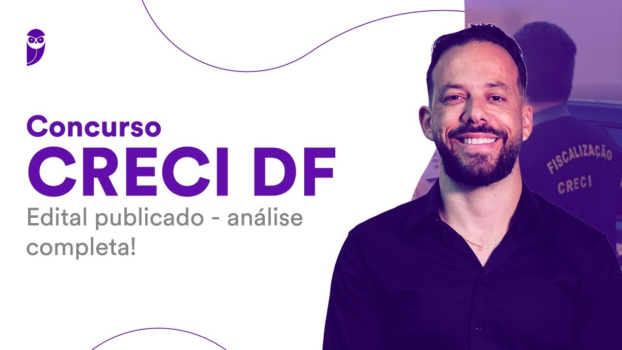 CRECI DF: edital publicado - análise completa!