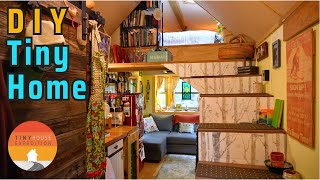 Her DIY Tiny House Build journey - advice, creative hacks & upgrades!