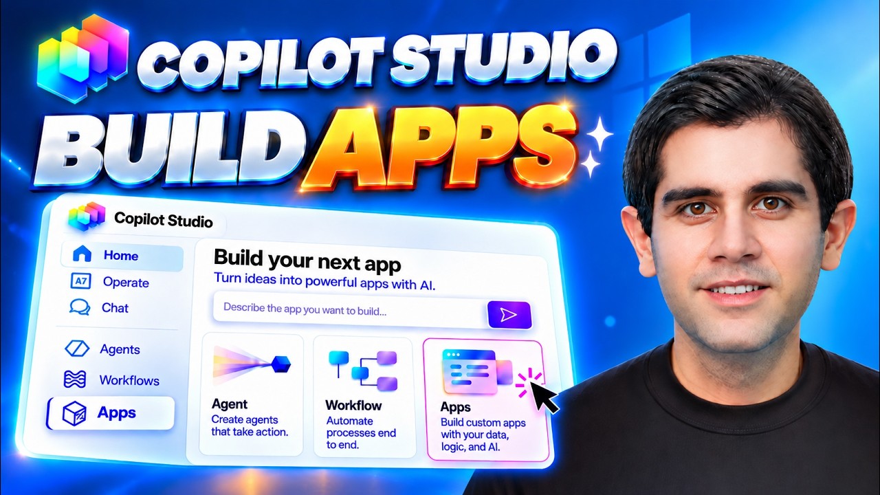 Microsoft Copilot Studio Can Build Apps Now! 🚀