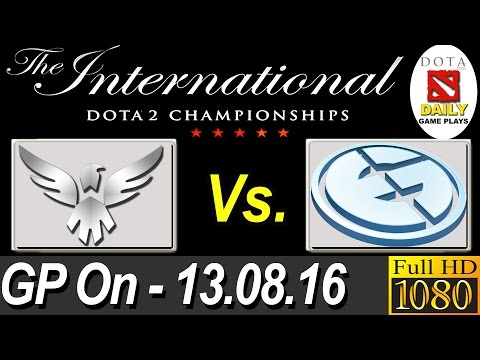 The Wings Gaming Vs Evil Geniuses Best Game 1 at The International 2016 on 13th Aug 2016