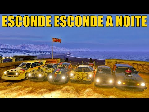 ESCONDE ESCONDE NO CASTELO A NOITE COM OS CARROS ANTIGOS - FORZA HORIZON 4 - GAMEPLAY