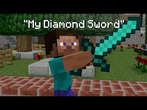 ♬ "MY DIAMOND SWORD" - MINECRAFT PARODY OF "DEMONS" BY IMAGINE DRAGONS ♬
