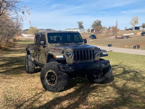 3.5" Teraflex Alpine RT3 Short Arm Lift Kit Install on a 2020 Gladiator Rubicon JT... Phase 1