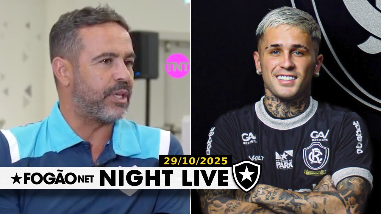 NIGHT LIVE | Artur Jorge se declara à torcida do Botafogo; Diego Hernández volta em 2026? NIGHT LIVE | Artur Jorge se declara à torcida do Botafogo; Diego Hernández volta em 2026?