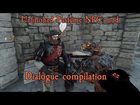 Unfinished Pusfume NPC mod - dialogue compilation