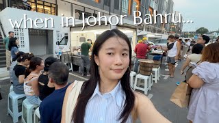 I TOOK A DAY TRIP BY BUS FROM SINGAPORE TO JOHOR BAHRU MALAYSIA 值得去? 24 Hours in Johor Bahru [VLOG]
