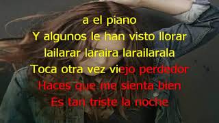 YURIDIA EL HOMBRE DEL PIANO con letra