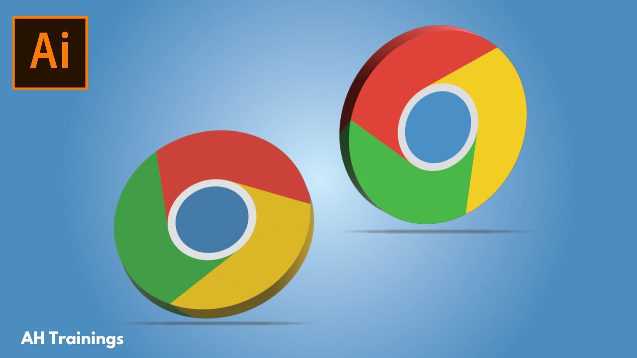 How to make a Google  Logo in illustrator ।। Logo Design Tutorial ।  Adobe Illustrator Tutorial