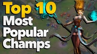 Top 10 Most Popular Champions in League of Legends History