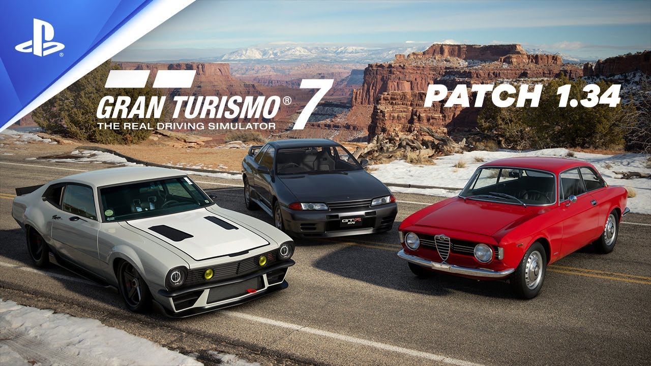 La mise à jour 1.34 de Gran Turismo 7 ajoute 3 nouvelles voitures, le remplacement de moteur, des menus Cafés et bien plus encore