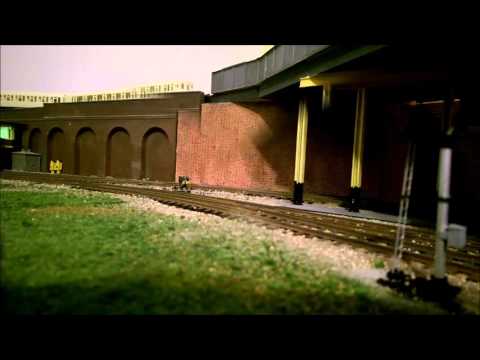 Bachmann MLV plus 2 x 4CEPs and kit-built LT CO/CP Stock Running Near Newton Broadway Station