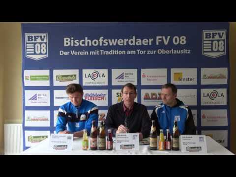 Pressekonferenz I Bischofswerdaer FV 08 - TV Askania Bernburg 4:1