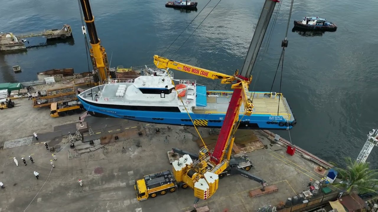 Strategic Marine: Launching of BLUE PETRA 2