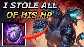 I STEAL ALL HIS HP FOR MYSELF WITH THE NEW TAINTED AMULET - SMITE PTS 1V1 MID-SEASON PATCH