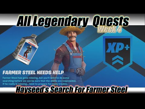 All Week 4 Legendary Quest Challenges Guide in Fortnite - Week 4 Quest in Chapter 2 Season 7