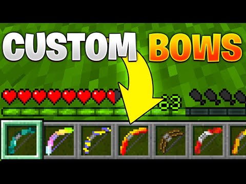 Minecraft but There are Custom SUPER BOWS...