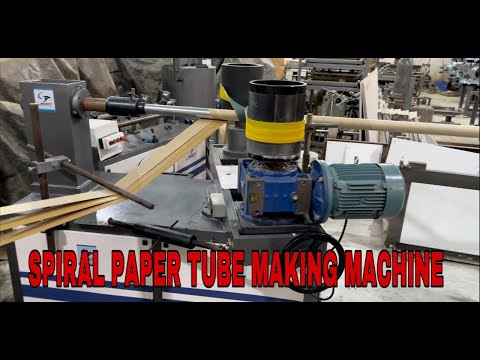 Spiral Paper Core Making Machine