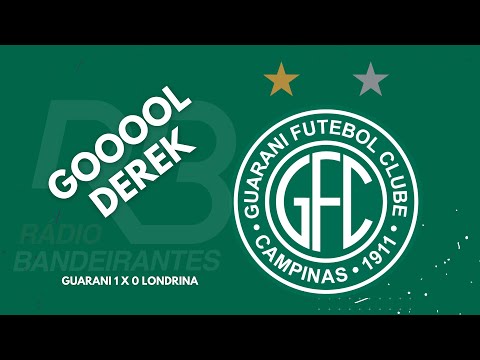 🔴 GOOOOL GUARANI | GUARANI 1 X 0 LONDRINA