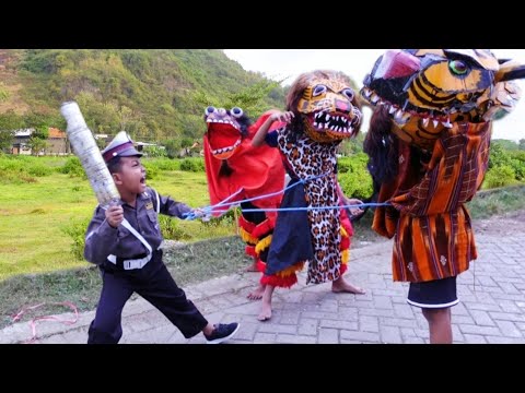 BARONGAN JAHAT DI TANGKAP PAK POLISI BERSAMA VICHO BOCAH NGEVLOG