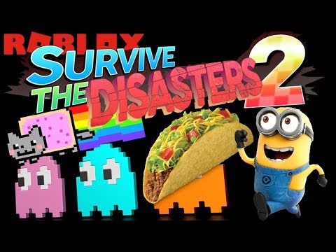 Download Roblox Survive The Disasters 2 Attack Of The Nyan - 