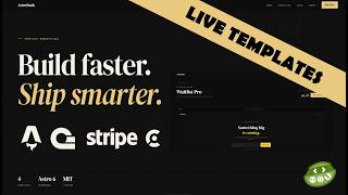 AstroStack - the fastest way to validate your next project
