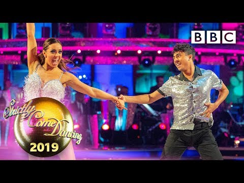 Karim and Amy Salsa to 'Who Let the Dogs Out' - Week 5 | BBC Strictly 2019