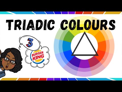 Triadic Colours | Colour Harmony | Colour Theory | Riekreate Art School
