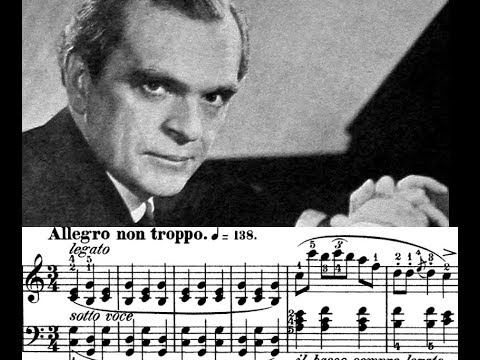 Chopin / W Małcużyński, 1955: Mazurka Op. 24 No. 2 in C Major