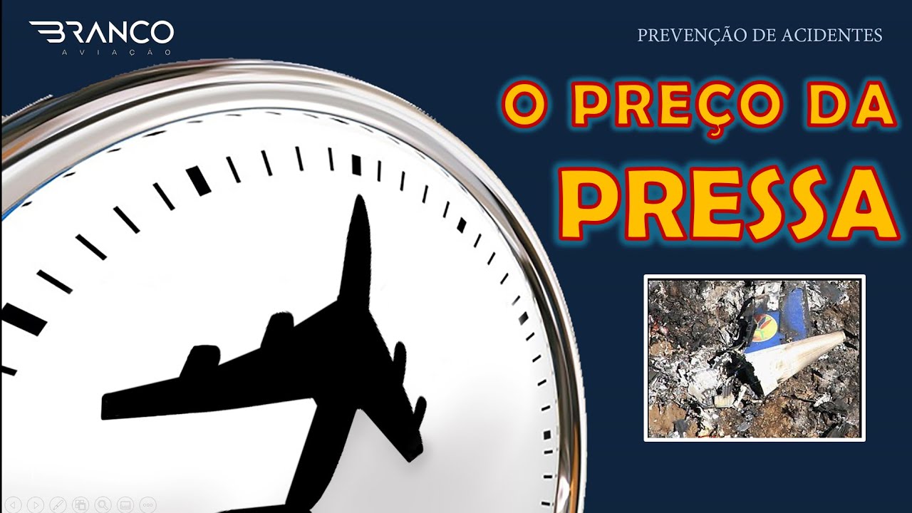 O PREÇO DA PRESSA em Aviação