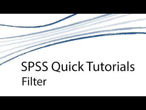 SPSS Quick Tutorials [D] - Filter