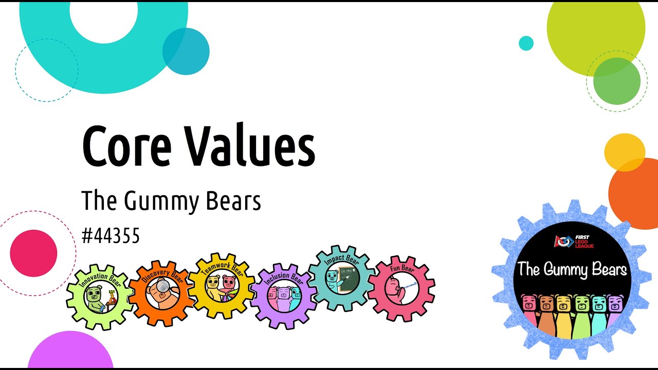 FLL experience sharing: Core Values