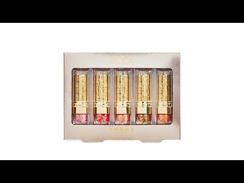 LORAC Beauty and the Beast 5piece Lipstick Set