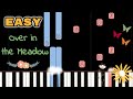 Over In The Meadow Easy Piano Tutorial Pianoise