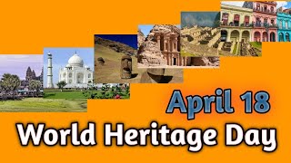 World Heritage Day | April 18 Special | World Heritage day status | Heritage day whatsapp status