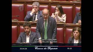 BAGNAI: "FOLLIE EUROPEA, CI CHIEDONO DI ASPETTARE 9MESI PRIMA DI INTERVENIRE SUL PATTO DI STABILITÀ"